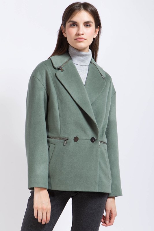 Green coat na dyaket