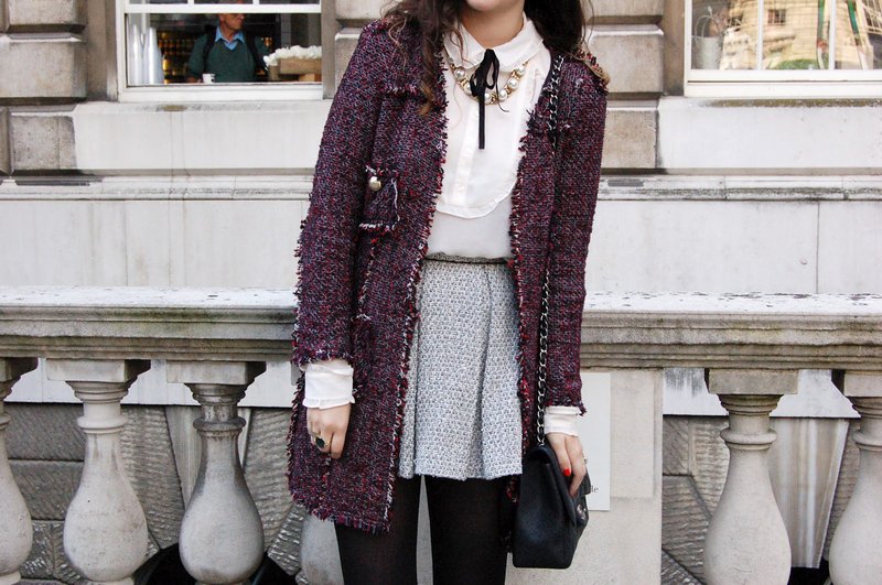 Cardigan En Tweed