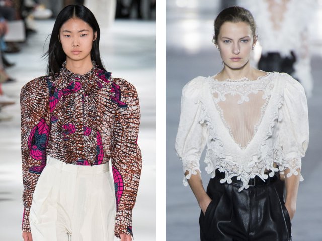 Blouses à la mode pour femmes: photo 2024