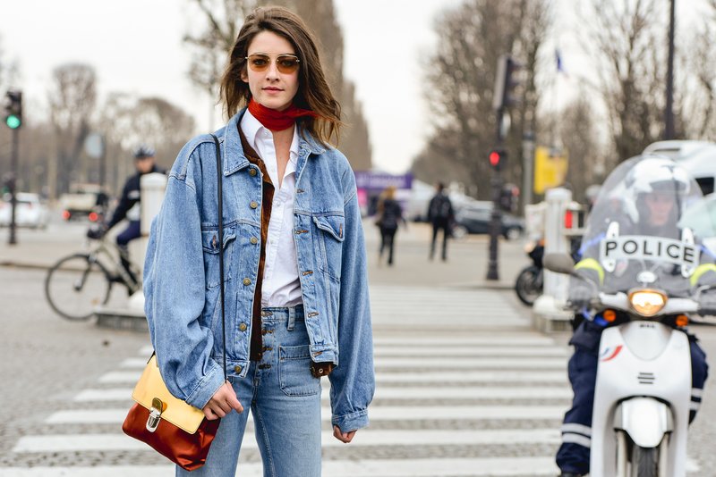 Total denim look printemps-été 2024