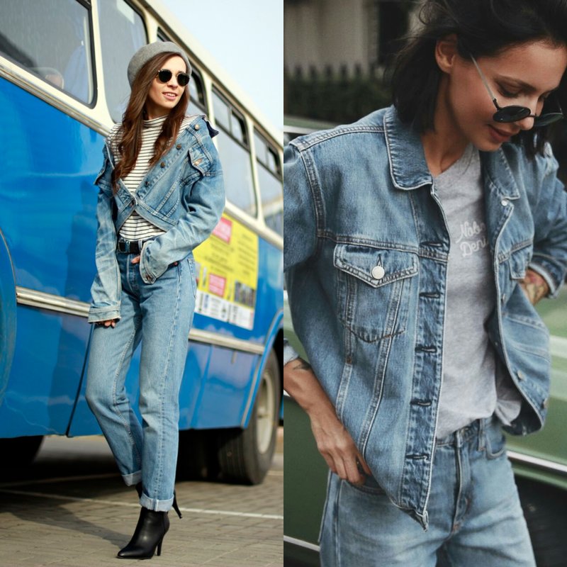 Total denim look girls