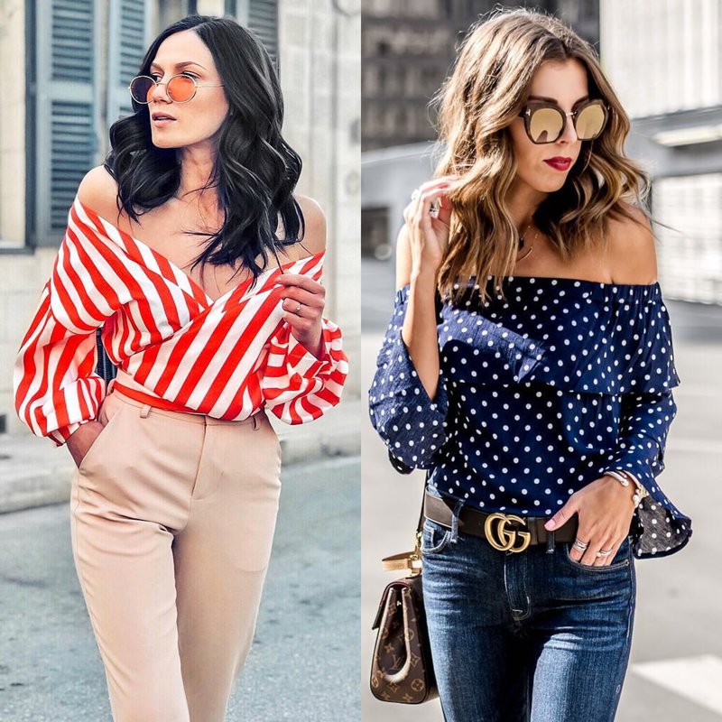 Styles originaux de blouses de printemps