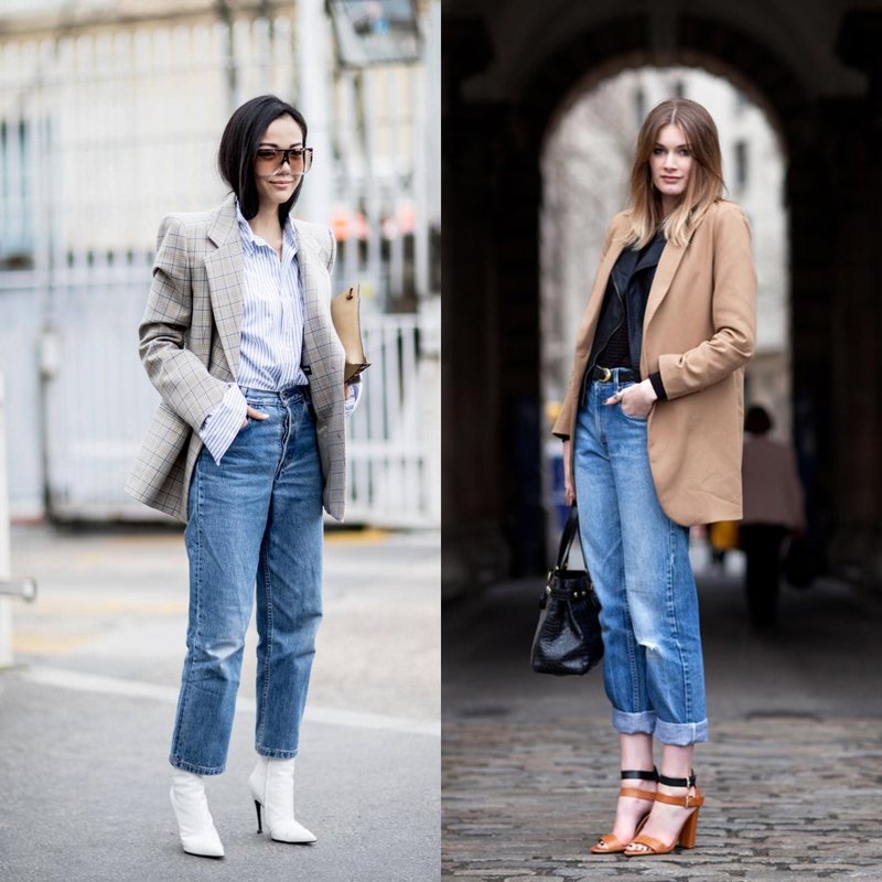 Spring a l'air dans une veste oversize