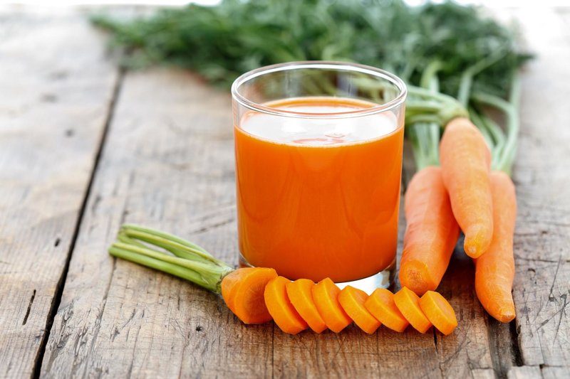 Jus de carottes et de carottes