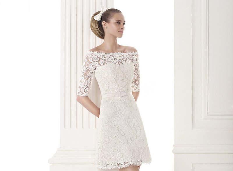 Robe de cocktail de mariage