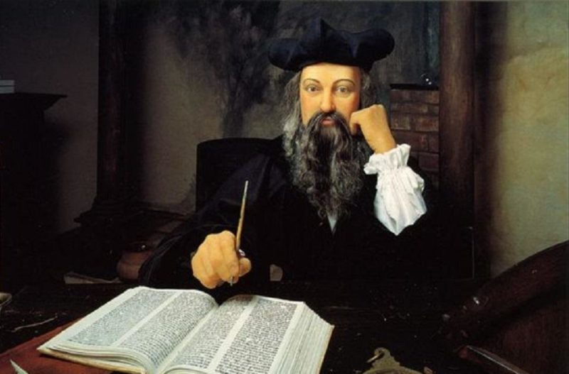 Interprétation de rêve de Nostradamus