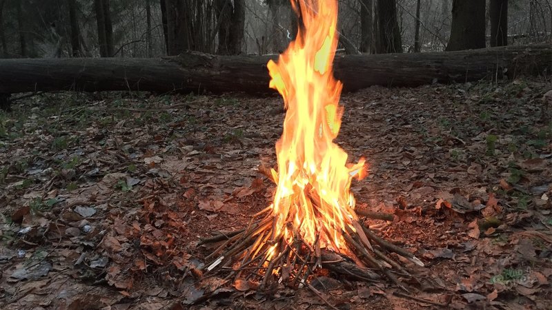 L'emplacement du feu dans un rêve