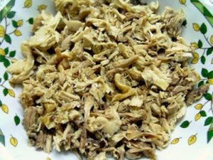 Salade De Champignons Et De Poulet