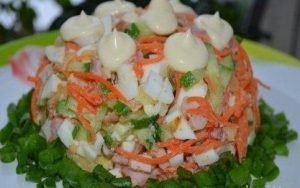 Korean carrot salad