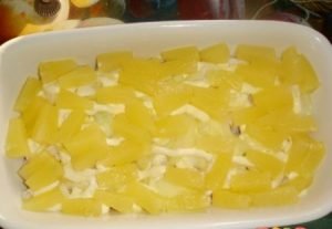 Salade d'ananas et de poulet