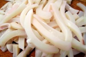 Squid salad