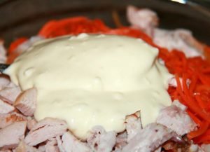 Salade de carottes coréenne