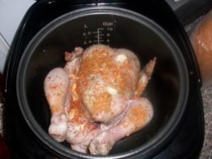 Poulet à la mijoteuse