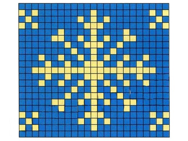 Mga pattern ng pagniniting ng jacquard: mga diagram at paglalarawan