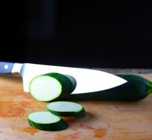 Courgettes au four