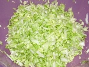 Pinausukang salad ng manok