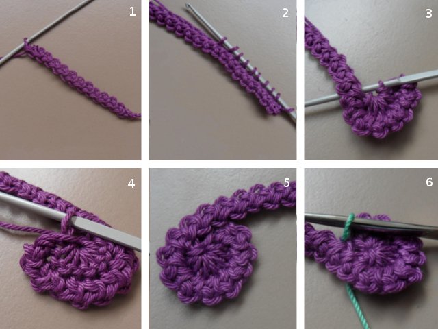 Motifs au crochet