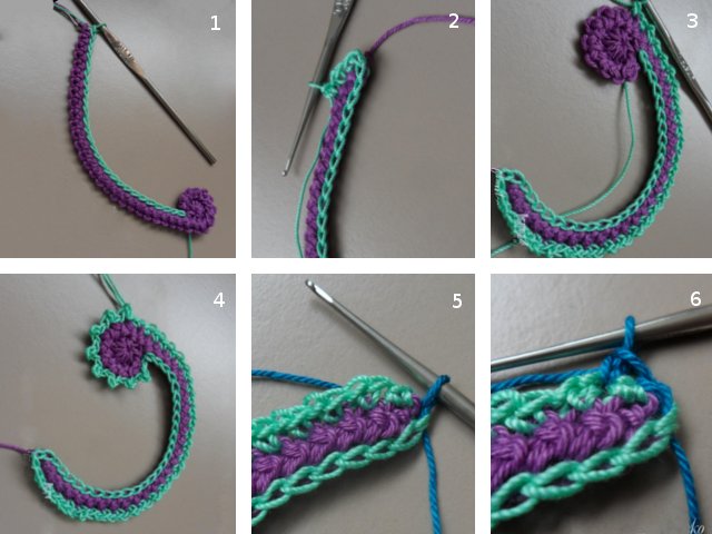 Motifs au crochet