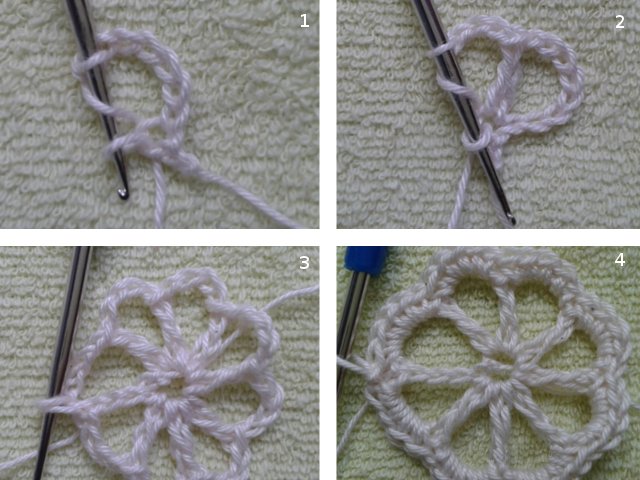 Motifs au crochet