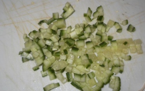 Salade De Foie De Morue Avec Du Riz