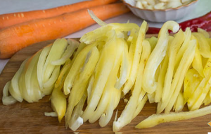 Zucchini salad Ang dila ng biyenan