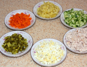 Salade de poulet capitale