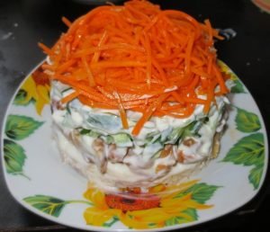 Korean carrot salad