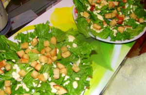 Salade César Aux Crevettes