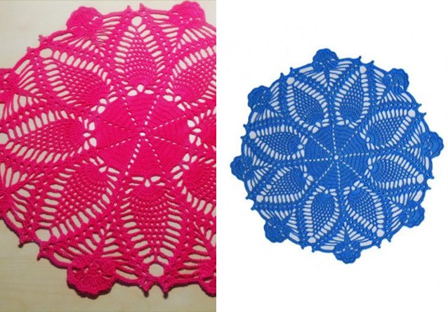 Serviettes en crochet pour débutants