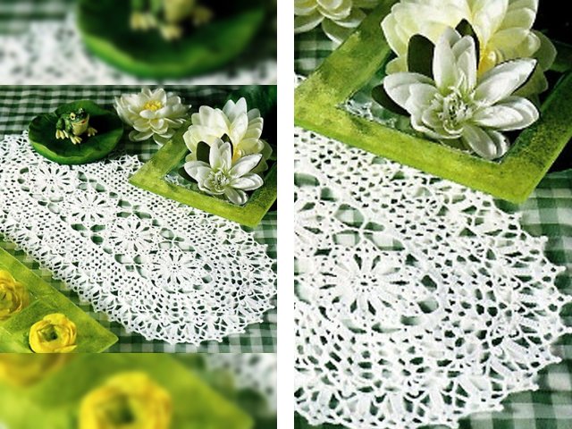 Serviettes en crochet pour débutants