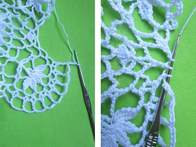 Serviettes en crochet pour débutants