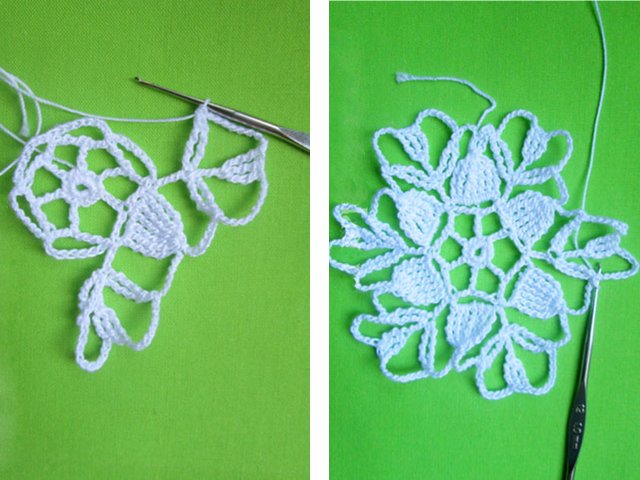 Serviettes en crochet pour débutants