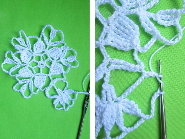 Serviettes en crochet pour débutants