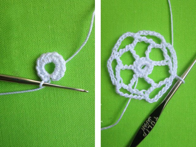 Serviettes en crochet pour débutants