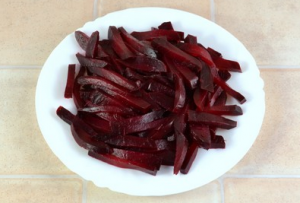 Beetroot, Herring at Apple Salad