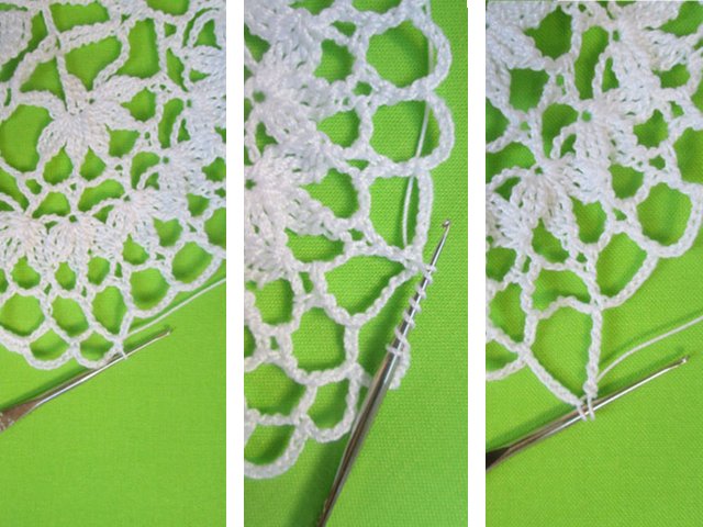 Serviettes en crochet pour débutants