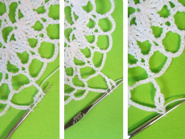 Serviettes en crochet pour débutants