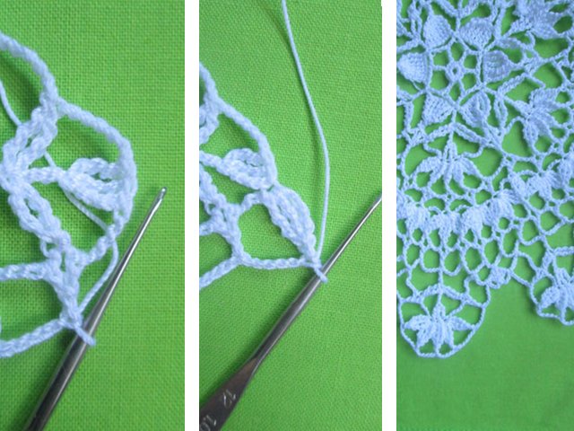 Serviettes en crochet pour débutants