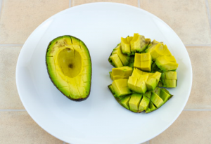 Salade d'avocat et de crevettes