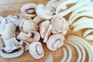 Salade de tournesol au foie de poulet