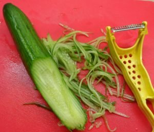 Salade coréenne au funchose et aux légumes