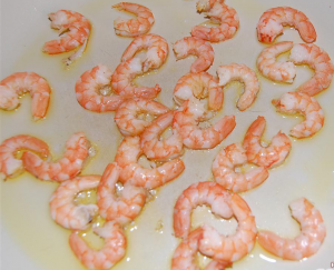 Salade de crevettes légère: recette