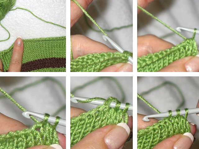 Comment crocheter joliment les bords du produit?