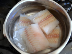 Salade de poisson Pollock