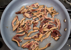 Salade de foie de boeuf