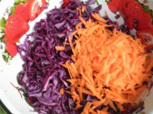 Red salad salad