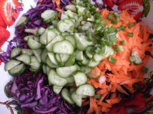 Red salad salad