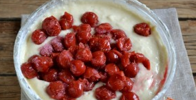 Tarte aux cerises Kefir