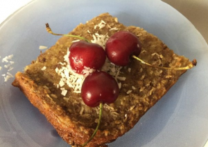 Tarte à la banane et à l'avoine