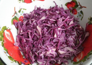 Red salad salad